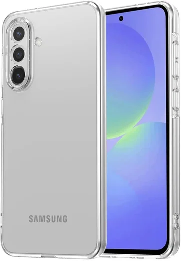 Samsung Galaxy A36 Hoesje Dun TPU Back Cover Transparant afbeelding 1
