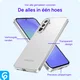 Samsung Galaxy A36 Hoesje Dun TPU Back Cover Transparant afbeelding 2