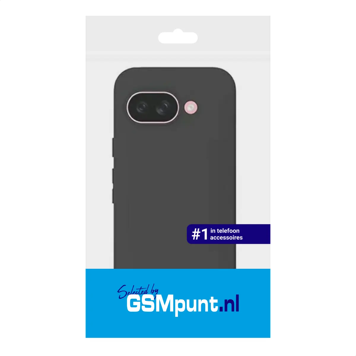 Google Pixel 9a Hoesje Dun TPU Back Cover Matte Zwart afbeelding 4