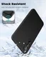 Samsung Galaxy A36 Hoesje Dun TPU Back Cover Matte Zwart afbeelding 2