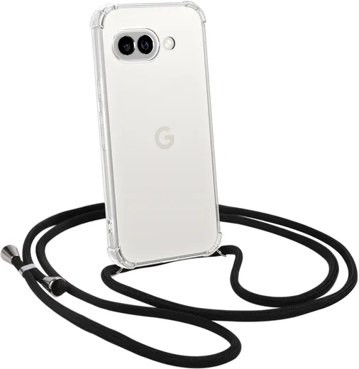 Google Pixel 9a Hoesje met Koord Schokbestendig TPU Transparant afbeelding 7