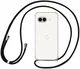 Google Pixel 9a Hoesje met Koord Schokbestendig TPU Transparant afbeelding 1