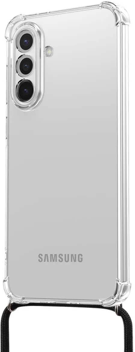 Samsung Galaxy A36 Hoesje met Koord Schokbestendig TPU Transparant afbeelding 6