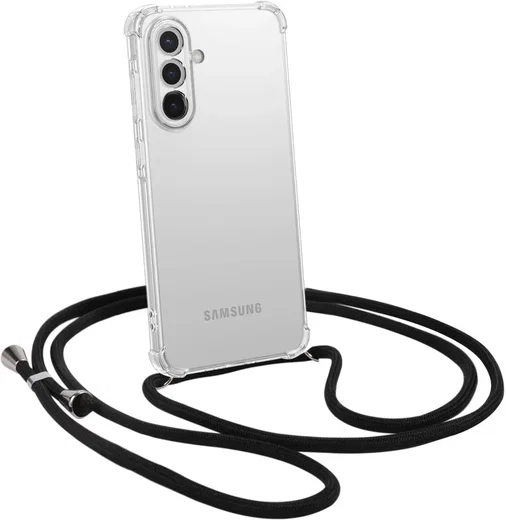 Samsung Galaxy A36 Hoesje met Koord Schokbestendig TPU Transparant afbeelding 8