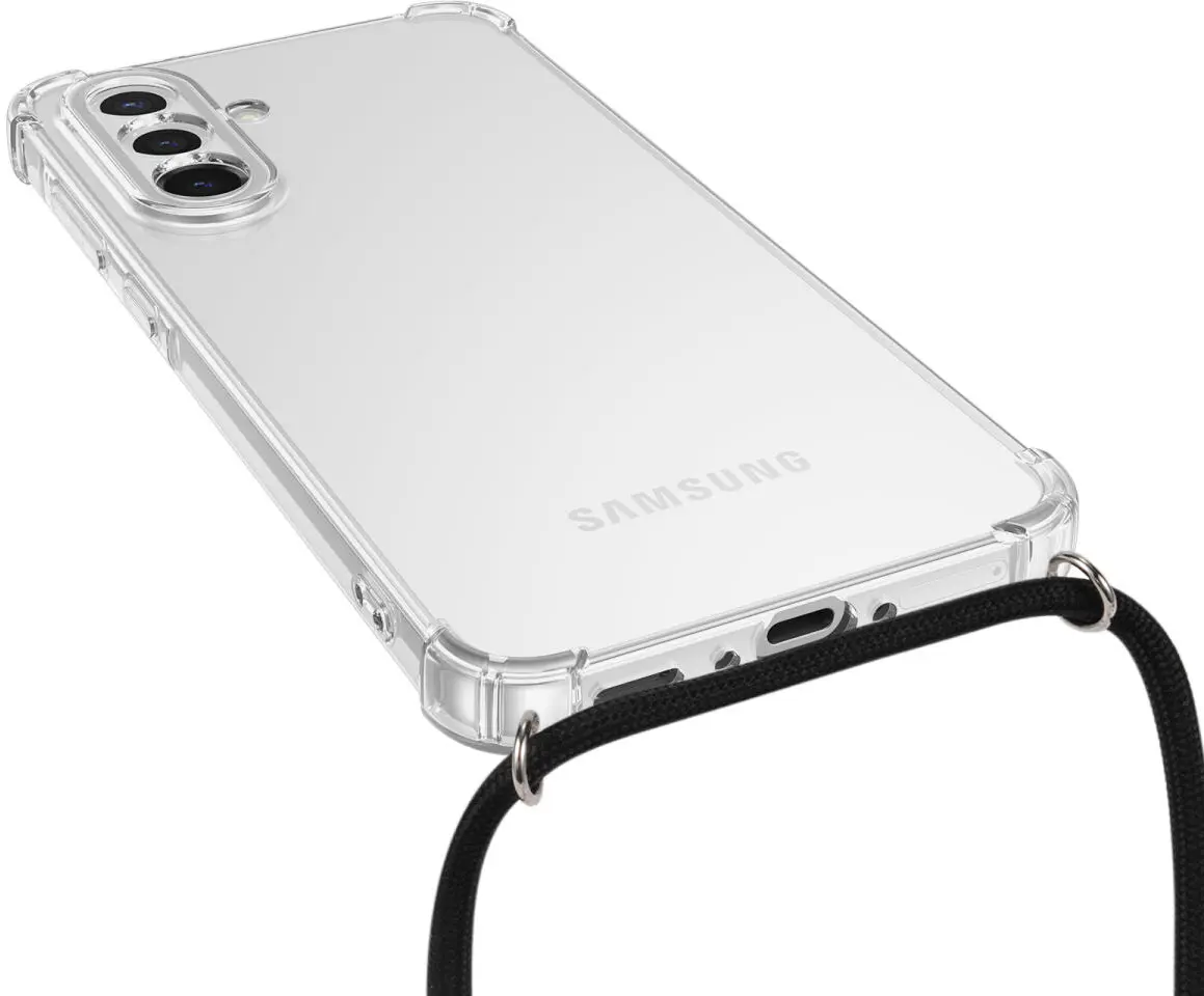 Samsung Galaxy A36 Hoesje met Koord Schokbestendig TPU Transparant afbeelding 9