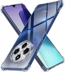 Xiaomi Redmi 14C Hoesje Schokbestendig en Dun TPU Back Cover Transparant afbeelding