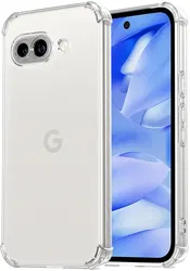 Google Pixel 9a Hoesje Schokbestendig en Dun TPU Back Cover Transparant afbeelding