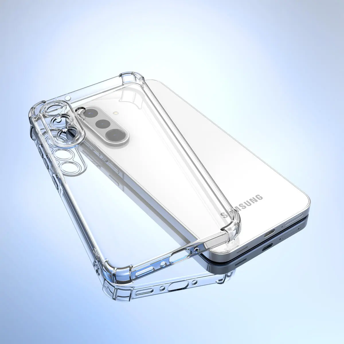 Samsung Galaxy A36 Hoesje Schokbestendig en Dun TPU Back Cover Transparant afbeelding 17