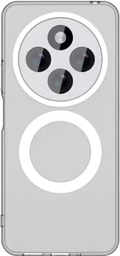 Xiaomi Redmi 14C Hoesje Hard Back Cover met MagSafe Transparant
