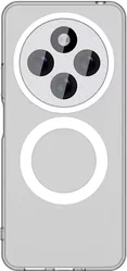 Xiaomi Redmi 14C Hoesje Hard Back Cover met MagSafe Transparant afbeelding