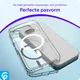 Google Pixel 9a Hoesje Hard Back Cover met MagSafe Transparant afbeelding 4