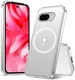 Google Pixel 9a Hoesje Hard Back Cover met MagSafe Transparant afbeelding 6