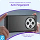 Xiaomi Redmi 14C Hoesje Geborsteld TPU Flexibele Back Cover Zwart afbeelding 4