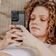 Motorola Moto G55 Hoesje Geborsteld TPU Flexibele Back Cover Zwart afbeelding 8