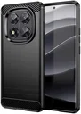 Xiaomi Poco X7 / Redmi Note 14 Pro 5G Hoesje Geborsteld TPU Back Cover Zwart