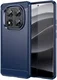 Xiaomi Poco X7 / Redmi Note 14 Pro 5G Hoesje Geborsteld TPU Back Cover Blauw