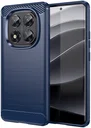 Xiaomi Poco X7 / Redmi Note 14 Pro 5G Hoesje Geborsteld TPU Back Cover Blauw