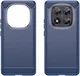 Xiaomi Poco X7 / Redmi Note 14 Pro 5G Hoesje Geborsteld TPU Back Cover Blauw afbeelding 2