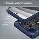 Xiaomi Poco X7 / Redmi Note 14 Pro 5G Hoesje Geborsteld TPU Back Cover Blauw afbeelding 8