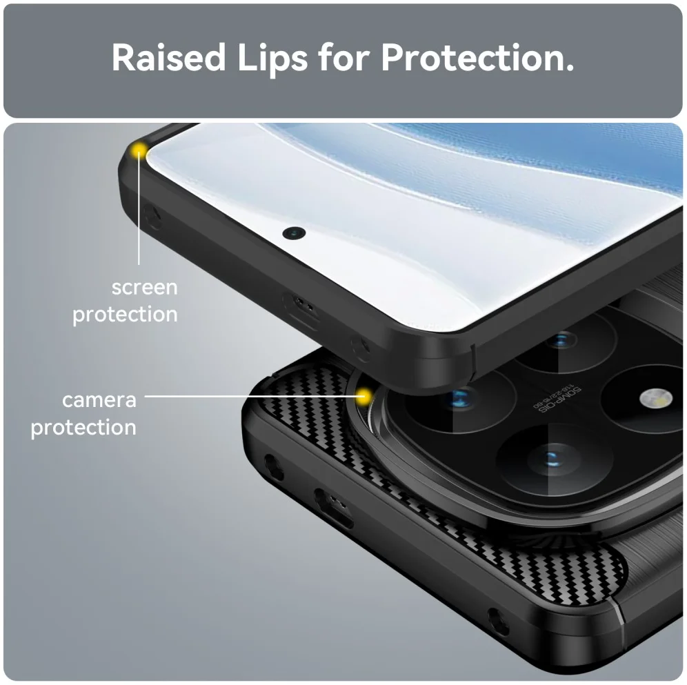Xiaomi Redmi Note 14 Pro+ Hoesje Geborsteld TPU Flexibele Back Cover Zwart afbeelding 7