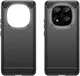 Xiaomi Redmi Note 14 Pro+ Hoesje Geborsteld TPU Flexibele Back Cover Zwart afbeelding 9