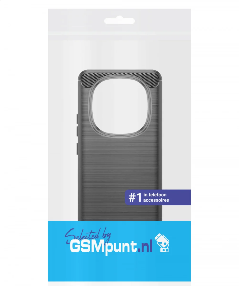 Xiaomi Redmi Note 14 Pro+ Hoesje Geborsteld TPU Flexibele Back Cover Zwart afbeelding 10