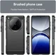 Oppo Find X8 Pro Hoesje Geborsteld TPU Flexibele Back Cover Zwart afbeelding 2