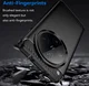 Oppo Find X8 Pro Hoesje Geborsteld TPU Flexibele Back Cover Zwart afbeelding 5