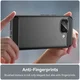 Google Pixel 9a Hoesje Geborsteld TPU Flexibele Back Cover Zwart afbeelding 7