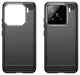 Xiaomi 15 Hoesje Geborsteld TPU Flexibele Back Cover Zwart afbeelding 8