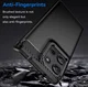 Motorola Moto G75 Hoesje Geborsteld TPU Flexibele Back Cover Zwart afbeelding 4