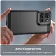 Motorola Moto G75 Hoesje Geborsteld TPU Flexibele Back Cover Zwart afbeelding 6