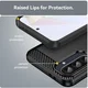 Samsung Galaxy A36 Hoesje Geborsteld TPU Flexibele Back Cover Zwart afbeelding 7