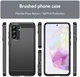 Samsung Galaxy A36 Hoesje Geborsteld TPU Flexibele Back Cover Zwart afbeelding 8
