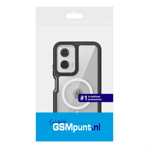 Motorola Moto G35 Hoesje Full Protect 360° Cover met MagSafe Zwart afbeelding 10