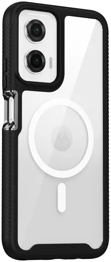 Motorola Moto G35 Hoesje Full Protect 360° Cover met MagSafe Zwart afbeelding 8