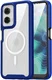 Motorola Moto G35 Hoesje Full Protect 360° Cover met MagSafe Blauw afbeelding 4