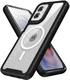 Motorola Moto G55 Hoesje Full Protect 360° Cover met MagSafe Zwart afbeelding 3
