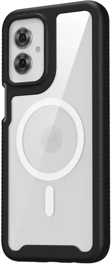 Motorola Moto G55 Hoesje Full Protect 360° Cover met MagSafe Zwart afbeelding 6