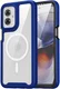 Motorola Moto G55 Hoesje Full Protect 360° Cover met MagSafe Blauw afbeelding 4