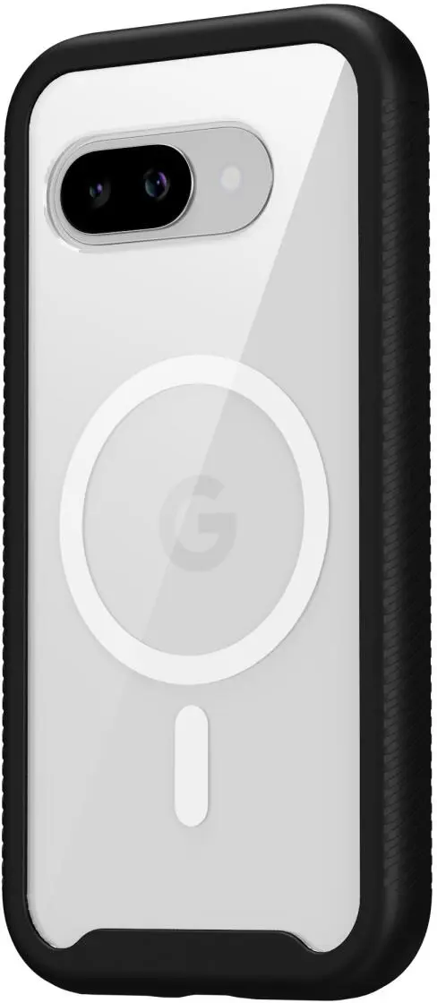 Google Pixel 9a Hoesje Full Protect 360° Cover met MagSafe Zwart afbeelding 6