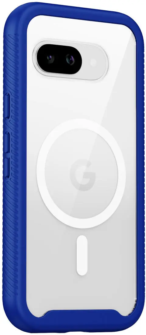 Google Pixel 9a Hoesje Full Protect 360° Cover met MagSafe Blauw afbeelding 8