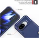 Google Pixel 9a Hoesje 3-in-1 Pasjes Portemonnee Back Cover Blauw afbeelding 7