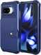 Google Pixel 9a Hoesje 3-in-1 Pasjes Portemonnee Back Cover Blauw afbeelding 8