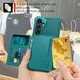 Samsung Galaxy A36 Hoesje 3-in-1 Pasjes Portemonnee Back Cover Groen afbeelding 6
