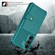 Samsung Galaxy A36 Hoesje 3-in-1 Pasjes Portemonnee Back Cover Groen afbeelding 8