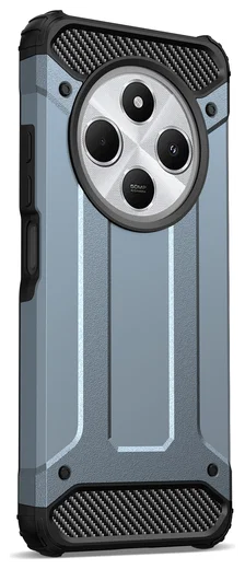 Xiaomi Redmi 14C Hoesje Shock Proof Hybride Back Cover Blauw afbeelding 5