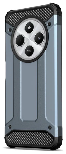 Xiaomi Redmi 14C Hoesje Shock Proof Hybride Back Cover Blauw afbeelding 7