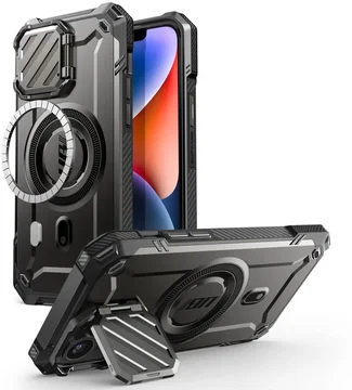 SUPCASE UB Pro MagXT Apple iPhone 17e / 16e Hoesje Camera Protector Zwart