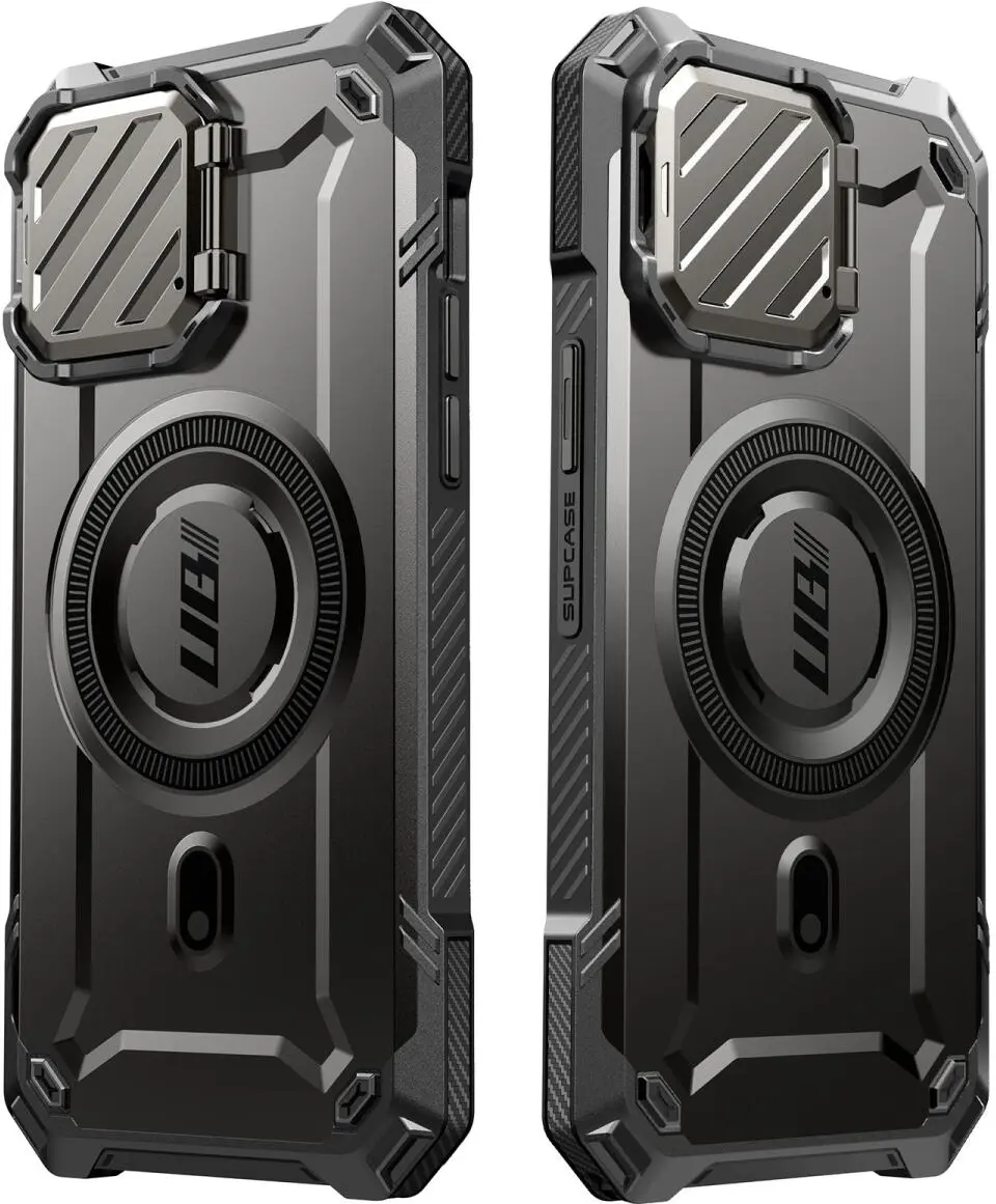 SUPCASE UB Pro MagXT Apple iPhone 17e / 16e Hoesje Camera Protector Zwart afbeelding 2
